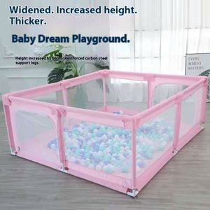 Alfombra de juego para bebés, corralito grande para niños pequeños, de acero inoxidable, ecológico, sin BPA, no tóxico, seguro, sin huecos, para sala de estar - Product Image 4