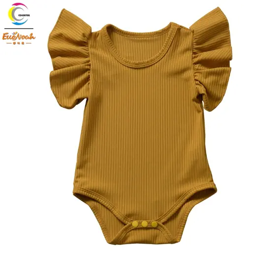 Одежда без рукавов для маленьких девочек летняя одежда в рубчик с цветочным рисунком, боди для детей от 0 до 18 месяцев, высокое качество