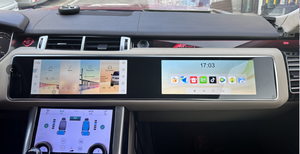 Double 12.3 pouces pour 2014-2017 Land <span class=keywords><strong>Rover</strong></span> Voque/Sport Dual Screen Android Car Radio GPS Multimedia Player CarPlay - Product Image 3