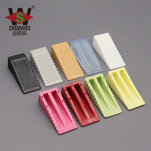 Butée de porte Disiwei 15mm 28mm sans perçage, cale en plastique pour la sécurité des portes - Product Image 1