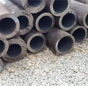 Grand stock ventes directes d'usine 12Cr1MoV 15CrMo 35CrMo 45Mn2 Ss400 a106 carbone sch40 tuyau en acier sans soudure - Product Image 6