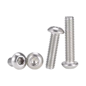 Vite a testa bombata esagonale con esagono incassato in acciaio inossidabile 304 316 # -72 2 # -56 4 # -40 6 # -32 8 # -32 10 # -24 10 # -32 1/4-20 5/16-18 3/8-16 - Product Image 1
