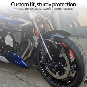 Nouvelles protections de roue avant (bobines de protection) en aluminium et plastique pour moto F900R/<span class=keywords><strong>F900XR</strong></span> 2020-2026 - Product Image 3