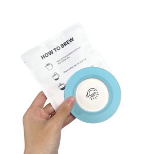 กระดาษกรองกาแฟแบบร่องสำหรับการชงแบบ Pour Over แบบพับสำเร็จรูป ถุงกรองกาแฟแบบเร็ว กระดาษกรองกาแฟแบบหยด ufo - Product Image 6