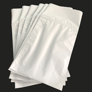 Sac <span class=keywords><strong>isotherme</strong></span> en aluminium avec fermeture éclair, <span class=keywords><strong>pochette</strong></span> PE anti-gel intégrée, bande de déchirement, soudure 3 côtés, sac de chaîne du froid pour aliments surgelés - Product Image 3