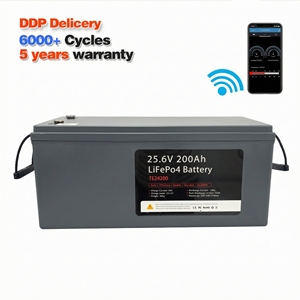 Batterie solaire à décharge profonde 24V 200Ah, batterie lithium-ion 12V 300Ah 400Ah 500Ah pour voiture/camping-car/camping-car - Product Image 3