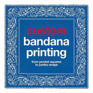 Bandana personnalisé sur mesure avec votre logo ou votre slogan, idéal pour la visibilité de votre marque et les ventes en gros - Product Image 3