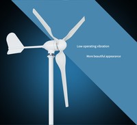 Éolienne horizontale 1kW 2kW 3kW 5kW 10kW pour système hors réseau/sur réseau 12V 24V 48V 96V 120V 220V 240V - Prix du générateur éolien