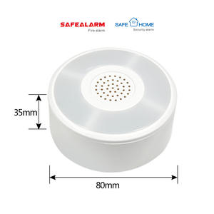 Tuya ไซเรนเตือนภัยอัจฉริยะสำหรับบ้าน, <span class=keywords><strong>220V</strong></span> แบตเตอรี่สำรอง WiFi พร้อมสัญญาณเตือนด้วยเสียงและไฟ - Product Image 1