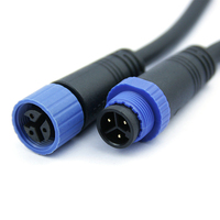 Câble de connecteur mâle-femelle étanche DTEAM 2 broches IP67, prise industrielle aviation AC/DC, cordon d'alimentation LED pour automobile