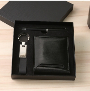Set regalo Business Logo personalizzato portafoglio porta biglietti da visita portachiavi penna-per la <span class=keywords><strong>giornata</strong></span> degli <span class=keywords><strong>insegnanti</strong></span> o regali aziendali - Product Image 3