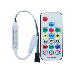 17 key Colorful Music Light Strip <strong>Controller</strong> 2811 Light 5-24V Remote Control <strong>LED</strong> Low Voltage Light Strip Dimmer - Product Image 5