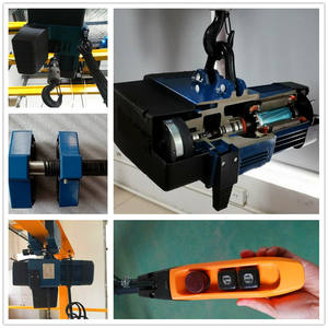 Work Duty M5 Technologie européenne 250kg 500kg Palan à chaîne électrique avec support de suspension Protection IP55 - Product Image 5