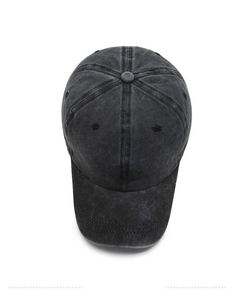 Casquettes de baseball délavées et vieillies, couleur unie, style rétro vintage, en coton, ajustables, non structurées, à 6 panneaux, avec logo personnalisé, pour la vente en gros - Product Image 5