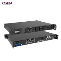 Prosesor Video Novastar VX400/VX600/VX1000 16-Bit SDK Garansi 3 Tahun Toko Retail Kereta Bawah Tanah Pusat Perbelanjaan LED Indoor/Outdoor