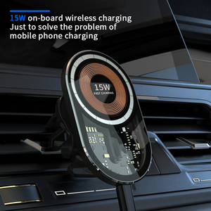 Meilleures ventes <span class=keywords><strong>Chargeur</strong></span> de téléphone portable Magn Etic intelligent sans fil Support de téléphone de voiture <span class=keywords><strong>pour</strong></span> <span class=keywords><strong>iPhone</strong></span> 16 15 <span class=keywords><strong>pour</strong></span> Samsung <span class=keywords><strong>Chargeur</strong></span> sans fil de voiture - Product Image 5