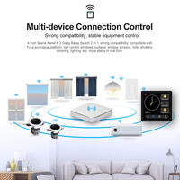 Nouvel interrupteur intelligent Zigbee T3E avec relais 3 gangs, passerelle d'interrupteur intelligent avec application mobile Tuya