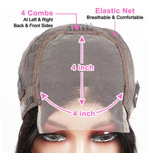 Perruque Bob Lace Frontale en Cheveux Humains Européens et Américains, 8-14 pouces, Densité 150-180%, Style Noir, Peut Être Permanente et Teinte - Product Image 3