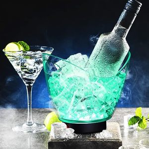 Led Đảng <span class=keywords><strong>Ice</strong></span> xô 2L 4L 8L rõ ràng nhựa công suất lớn ánh sáng <span class=keywords><strong>Ice</strong></span> xô RGB màu sắc thay đổi LED Cooler icebucket cho rượu vang - Product Image 5