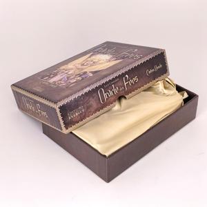 OEM Oracle Card Deck Gold Gilded Edge with Satin <b>Storage</b> Pouch Hard Guide <b>Book</b> Vintage Fairy Tarot Cards Wholesale - Product Image 3