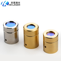 Capuchon de protection laser HXLASER, couvercle de connecteur QBH, fenêtre de sortie anti-poussière, lentille de protection de connecteur pour source IPG Raycus Max
