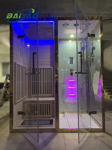 <span class=keywords><strong>Cabine</strong></span> <span class=keywords><strong>de</strong></span> <span class=keywords><strong>douche</strong></span> à vapeur <span class=keywords><strong>de</strong></span> haute <span class=keywords><strong>qualité</strong></span> Sauna smart cèdre rouge canadien Sauna infrarouge salles <span class=keywords><strong>de</strong></span> vapeur extérieures <span class=keywords><strong>Cabine</strong></span> <span class=keywords><strong>de</strong></span> <span class=keywords><strong>douche</strong></span> pour la maison - Product Image 3