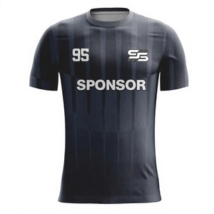 ชุดกีฬาระบายอากาศแห้งเร็วสำหรับเด็กชุดกีฬาเสื้อฟุตบอลแบบปรับแต่งได้ - Product Image 1