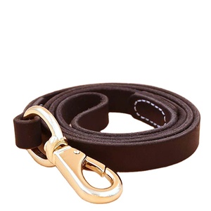 Hot Sale benutzer definierte Hand machen Leder Hunde leine Design Hunde halsband - Product Image 1