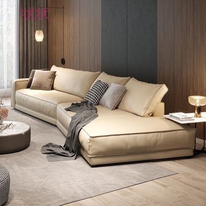 Ensembles de meubles modernes haut de gamme de designers italiens, en tissu microfibre, modulaires en forme de L, pour salon et maison - Product Image 3
