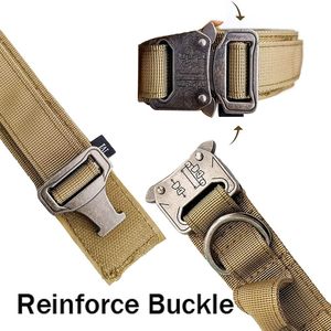 Rarewe Solid Luxury Tactical Adjustable <b>Dog</b> <b>Collar</b> Quick Release Buckle Durable Nylon Material Heavy Duty Design for <b>Large</b> <b>Dogs</b> - Product Image 5
