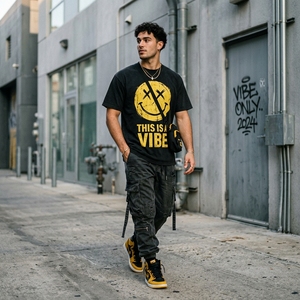Oem 100% Cotton Solid Canvas Breathable Anti-wrinkle Regular Fit Quick Dry Custom Logo T-shirts Round Collar For <b>Men's</b> Clothing - Product Image 4