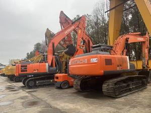 รถขุดตีนตะขาบฮิตาชิ รุ่น Zaxis 200g พร้อมปั๊มคาวาซากิและระบบควบคุม PLC น้ำหนักใช้งาน 20 ตัน พร้อมบุ้งกี๋ขุด - Product Image 3