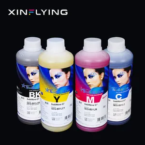 6 Kleur Originele Korea Inktec 1000Ml Dye Sublimatie Inkt Sublinova Voor T-shirt Bedrukken