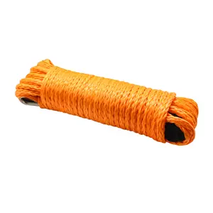 Cuerda de cabrestante UHMWPE sintética a precio de fábrica de 12mm con gancho para herramientas de cuerda