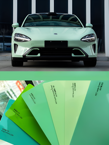 Crystal Mint Green PVC Película automotriz Cambio de color Anti-Scratch Car Wrapping para Body Colorful Vinyl Wrap Film - Product Image 2