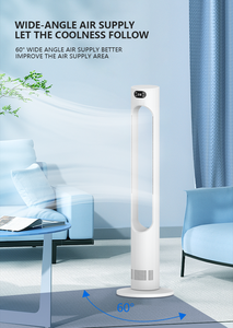 Termoventilatore Elettrico <span class=keywords><strong>Angelo</strong></span> AZ1030 PRO con Motore Brushless 1880W, Controllo App e Telecomando, Senza Pale, Oscillante, 55dB, per Casa Intelligente e Hotel - Product Image 5