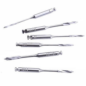 Lime endodontiche dentali in acciaio inossidabile alesatrice per pigiate/cancelli a planata trapano a canale radicolare a spirale 28/32MM #1-#6 - Product Image 2