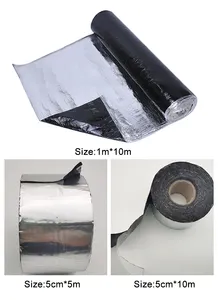 Membrane d'étanchéité en bitume auto-adhésive ANTI prix usine, ruban étanche en bitume de béton pour toit