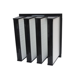 Bán buôn 4V 5V 6V v-ngân Hàng W v-hình dạng loại ABS nhựa/nhôm/mạ kẽm/Khung thép không gỉ Bộ lọc HEPA Bộ lọc không khí - Product Image 4