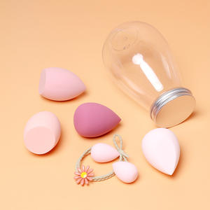 ชุดฟองน้ำแต่งหน้าแบบนิ่มสำหรับแต่งหน้าขวดไข่แบบใช้ได้สองแบบออกแบบโลโก้ได้ตามต้องการ - Product Image 4