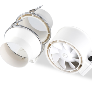 Ventilateur centrifuge industriel en ligne de 8 pouces, léger, 110/220V, ventes chaudes, Biote - Product Image 2