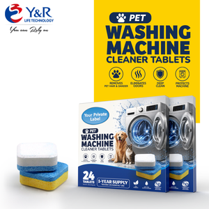 Tablettes nettoyantes écologiques pour <span class=keywords><strong>lave</strong></span>-<span class=keywords><strong>linge</strong></span> - Pack de 24 pour une consommation de 12 mois. Formulé pour les propriétaires d'animaux - Product Image 4