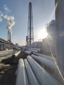 Ống khói tháp thép thiết kế lưới tháp nhà máy giá để bán - Product Image 5