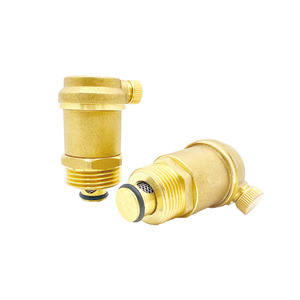 Valvola di Sfiato Automatica in Ottone 1/2\" 3/4\" 1\" per <span class=keywords><strong>Riscaldamento</strong></span> <span class=keywords><strong>a</strong></span> Gas/<span class=keywords><strong>Riscaldamento</strong></span> <span class=keywords><strong>a</strong></span> <span class=keywords><strong>Pavimento</strong></span>, Riduzione Pressione, Valvola di Scarico ad Alta Pressione - Product Image 1