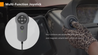 Navegación GPS para Tractor HD812 HD818, Joystick Multifunción Opcional, Dirección Automática para Tractor