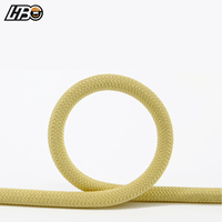 Corde de montagne HBC 6 mm ultra-légère, à faible élasticité, avec revêtement sec, corde statique pour l'escalade