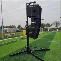 Trípode de sonido para altavoces line array, soporte de iluminación de escenario, soporte de manivela de alta resistencia, soporte de luz tipo truss