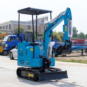 Bestselling Products Best-selling Supply 1.5 Ton Blue Mini Excavator with Hydraulic Pilot Joystick Ce Iso Certified for - Product Image 3