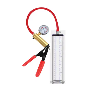 Herren Messing Pistole Penis pumpe mit Sexspielzeug für Erwachsene Größere Vergrößerung Vakuum gerät für erektile Dysfunktion aus Kunststoff - Product Image 4