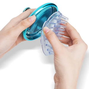 Usine Logo Privé Écologique Paille De Blé <span class=keywords><strong>Cheveux</strong></span> Cuir Chevelu Masseur <span class=keywords><strong>Silice</strong></span> Shampooing Brosse Pour Femmes Hommes - Product Image 5